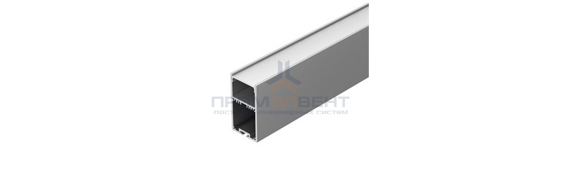 Профиль с экраном SL-LINE-3667-2500 ANOD+OPAL