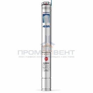 Насос скважинный Pedrollo 4SR 2/7-PD - 0,37 кВт (3x400 В, Qmax 60 л/мин, Hmax 46 м, кабель 1,7 м)