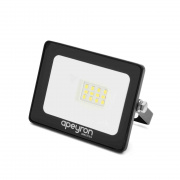 05-37 Прожектор светодиодный, smd, 10Вт, IP65, 800Лм, 6500К, 220-240В/50Гц, 90х70х24мм, черный, металл.