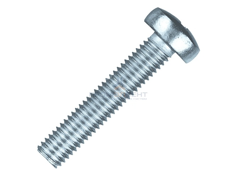Винт с полукруглой головкой М3х20 оцинкованный DIN7985