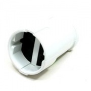 Штепсель (розетка) Makel 10А без заземления белый