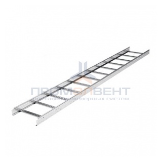 Лестничный лоток 50х400, L 3000, цинк-ламельный