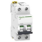 Автоматический выключатель Schneider Electric Acti 9 iC60N 2П 6A 6кА C (автомат)