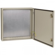 Щит металлический влагозащищенный ЩМП-4.6.2-0 74 У2 IP54, с монтажной платой 400х600х250 ИЭК